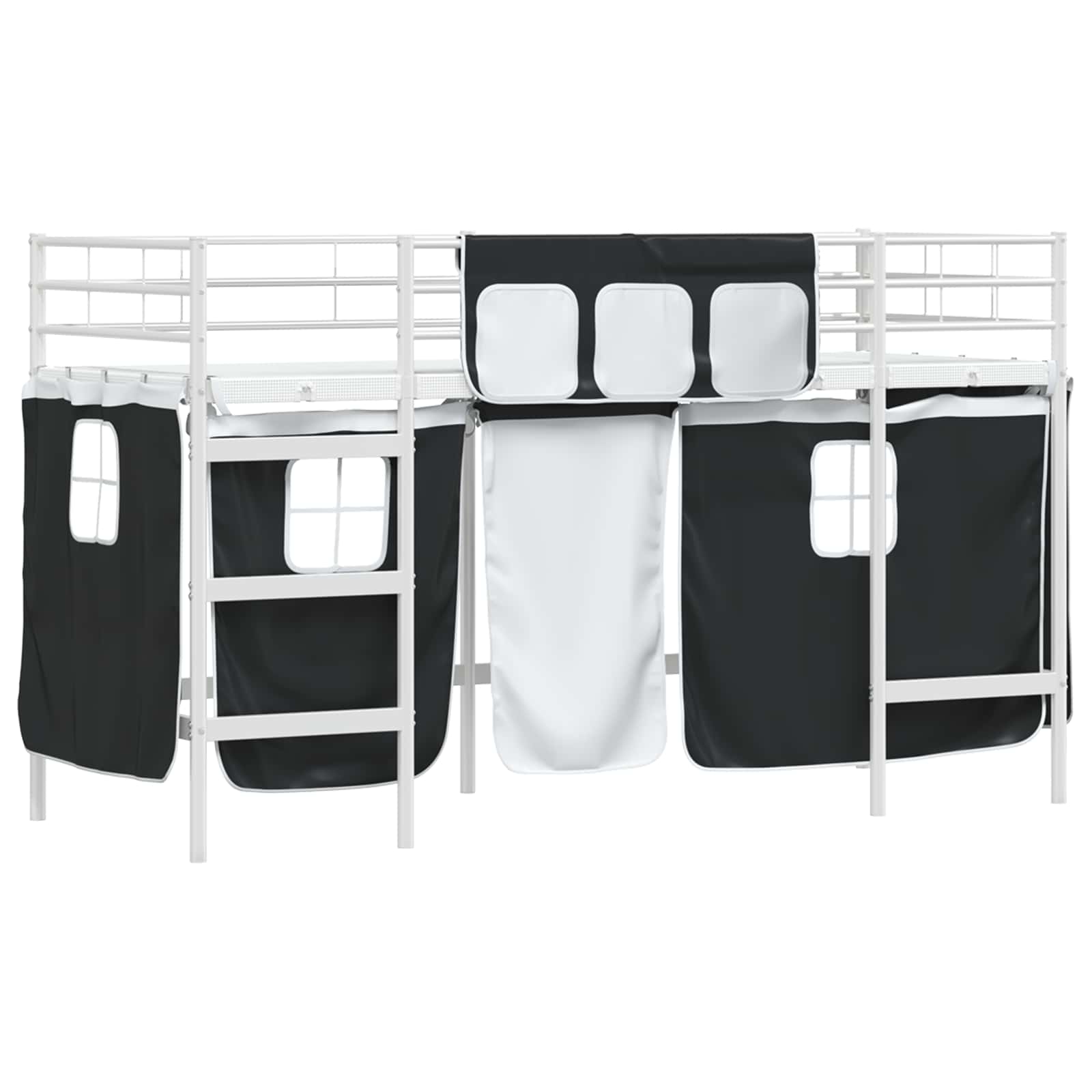 Σκελετός Κρεβατιού Υψίστης για Παιδιά με Κουρτίνες 100 x 190 cm - Pakobazaar