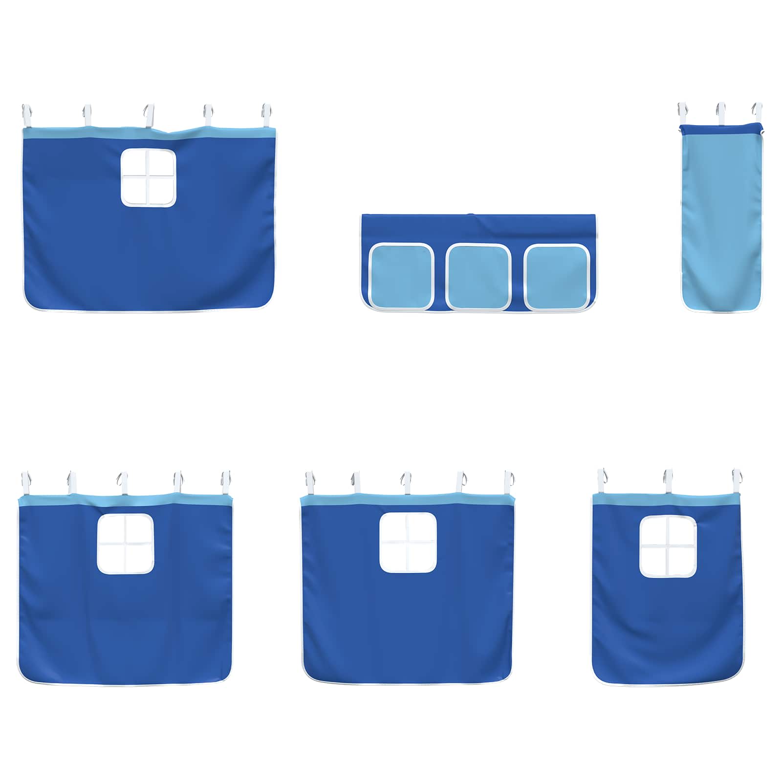 Σκελετός Κρεβατιού Υψίστης για Παιδιά με Κουρτίνες - Pakobazaar