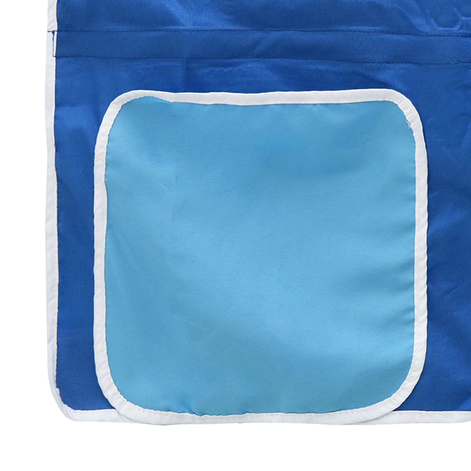 Κρεβάτι κουκέτας για παιδιά Λευκό και Μπλε 74,5 x 190 εκ. - Pakobazaar