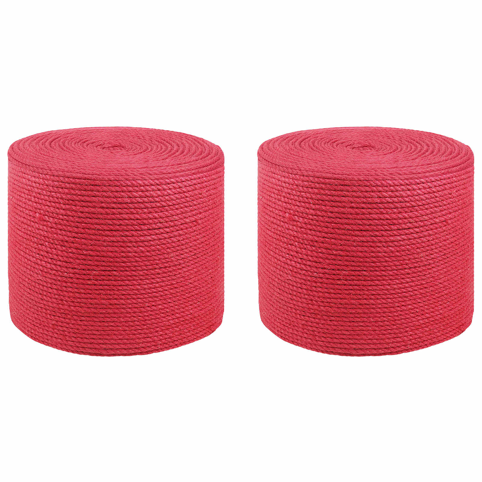 Σχοινί Από Τζute 2 pcs Κόκκινο 100% Τζούτα Tossa