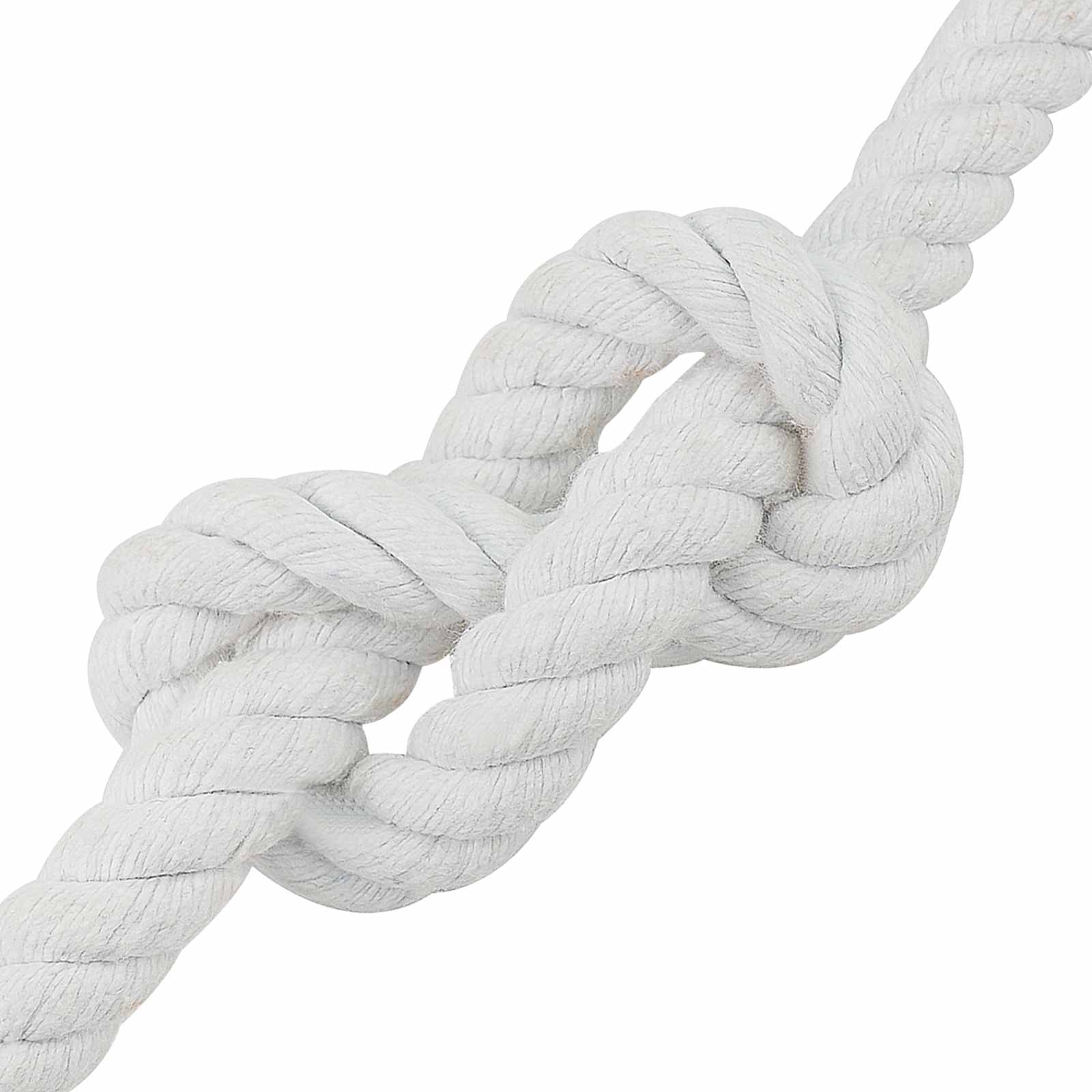Σχοινί Λευκό 1,6 x 1,6 x 2500 εκ Βαμβάκι