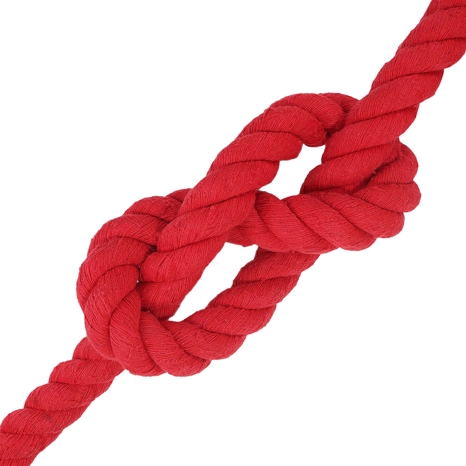 Σχοινί Κόκκινο 3,6 x 3,6 x 2500 εκ Βαμβάκι - Pakobazaar