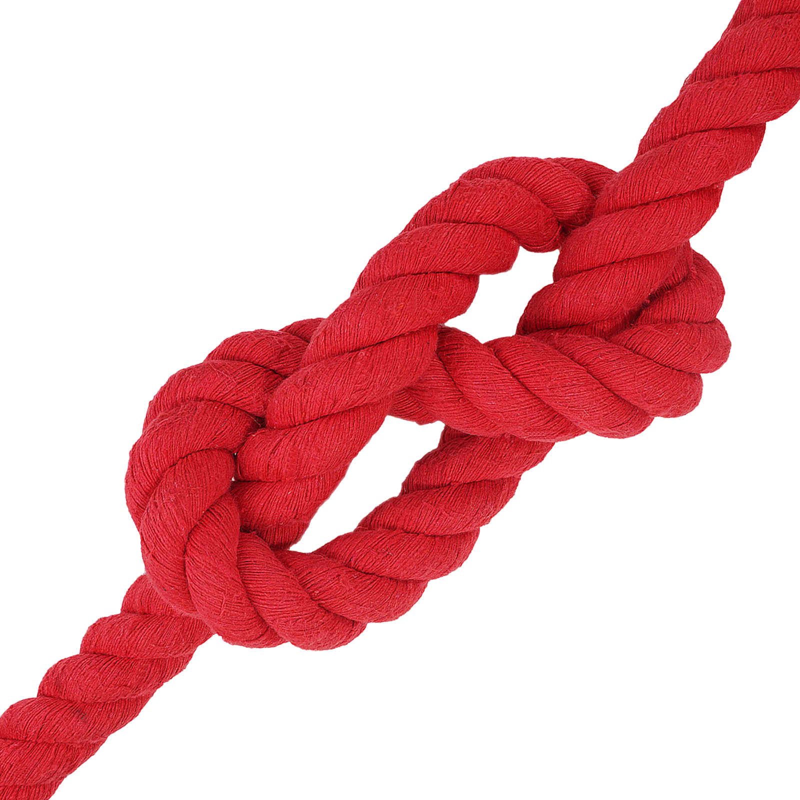 Κωτόσχοινo 40 mm 25 m Κόκκινο 100% Βαμβάκι
