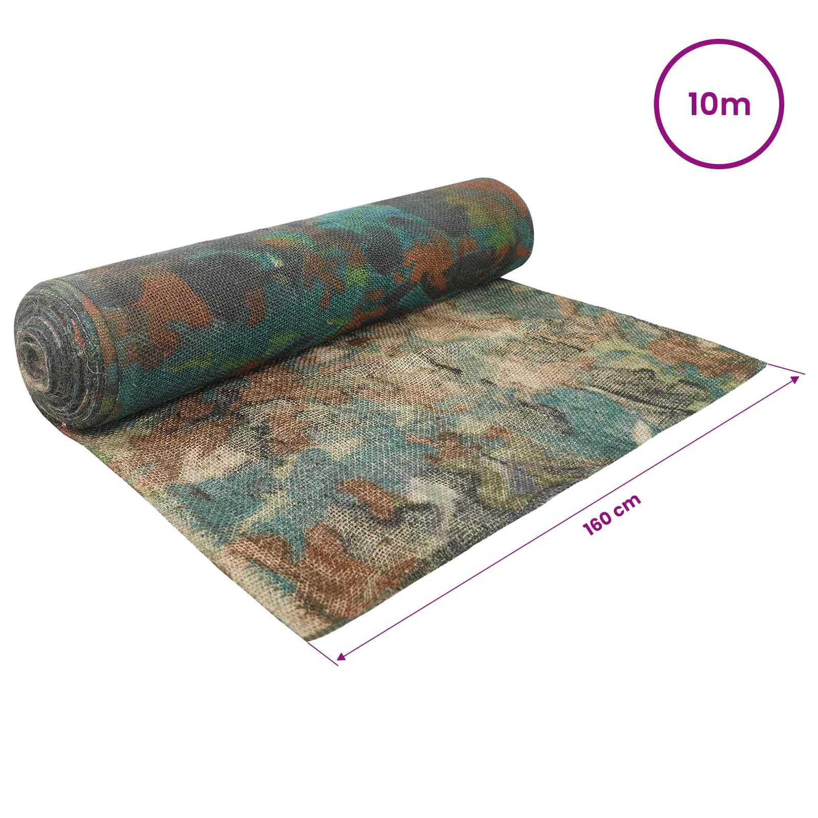 Ρολό από Τζute Παραλλαγή 160 x 1000 cm - Pakobazaar