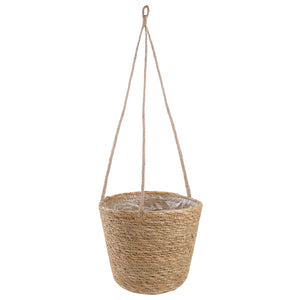 Καλάθια φυτών από θαλασσόχορτο 3 pcs Φυσικό Ø26 x 19 εκ. - Pakobazaar