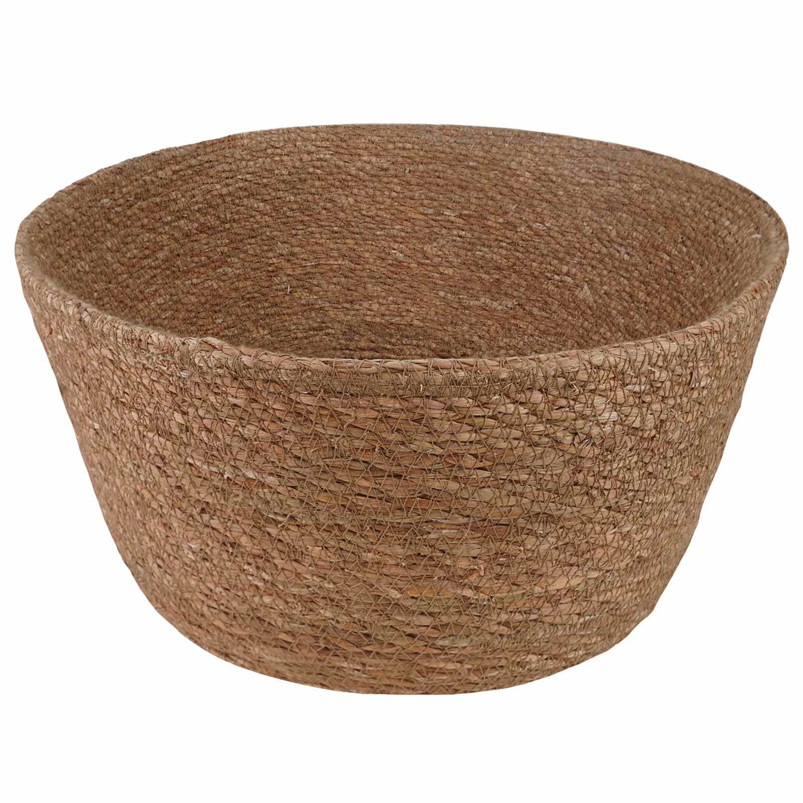 Γλάστρα με Χερούλια 2 pcs Φυσικό Ø 22 x 20 cm 100% Θαλασσόχορτο - Pakobazaar