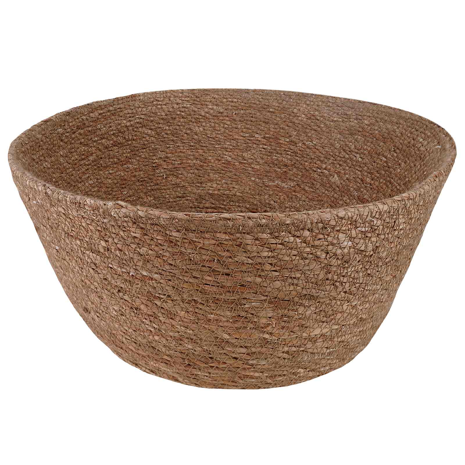 Γλάστρα με Χερούλια 2 pcs Φυσικό Ø 32 x 32 cm 100% Θαλασσόχορτο - Pakobazaar