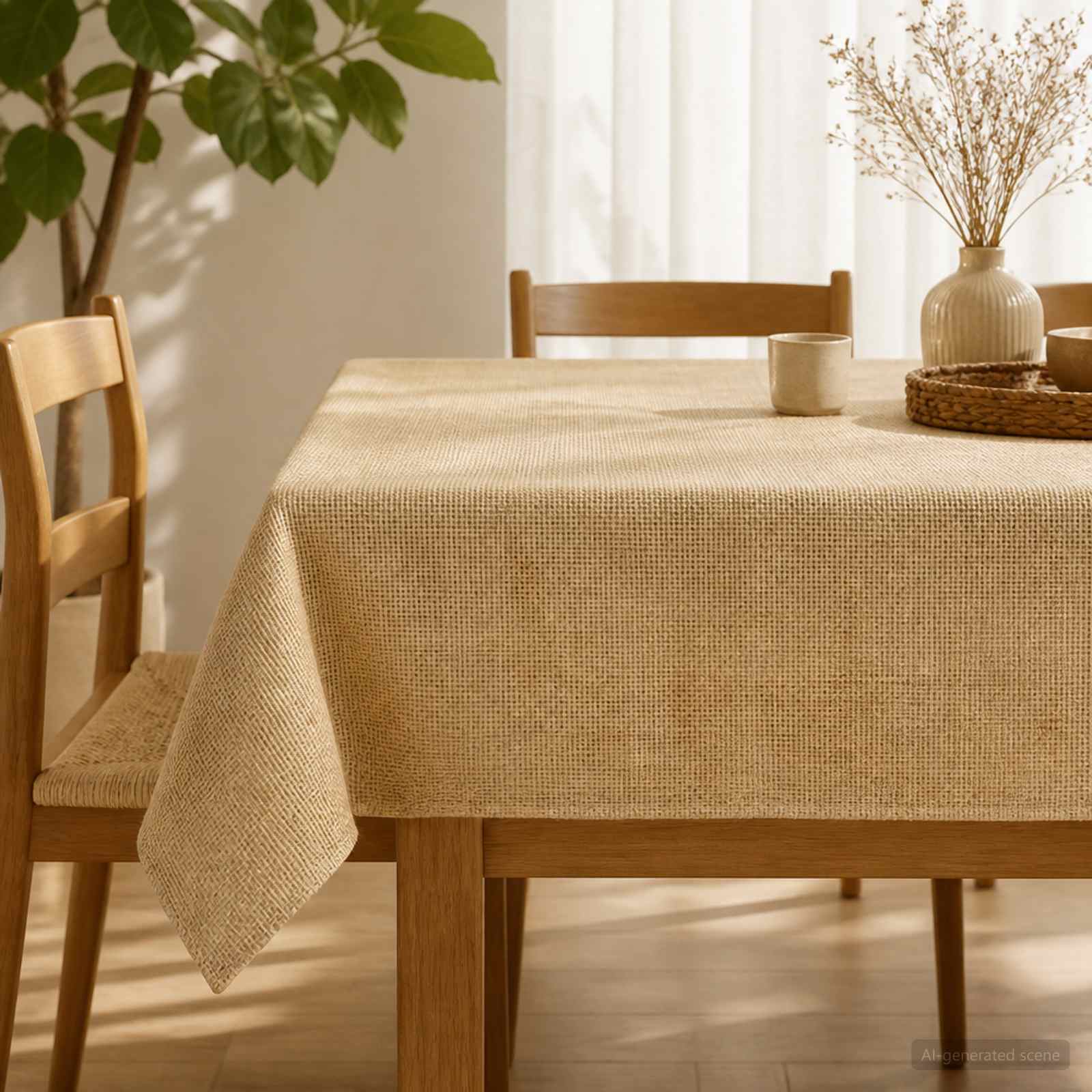 Τραβέρσα από γιούτα Φυσικό 140 x 200 cm 100% Γιούτα Τοσσά - Pakobazaar