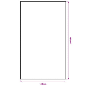 Τραβέρσα από γιούτα Φυσικό 140 x 240 cm 100% Γιούτα Τοσσά