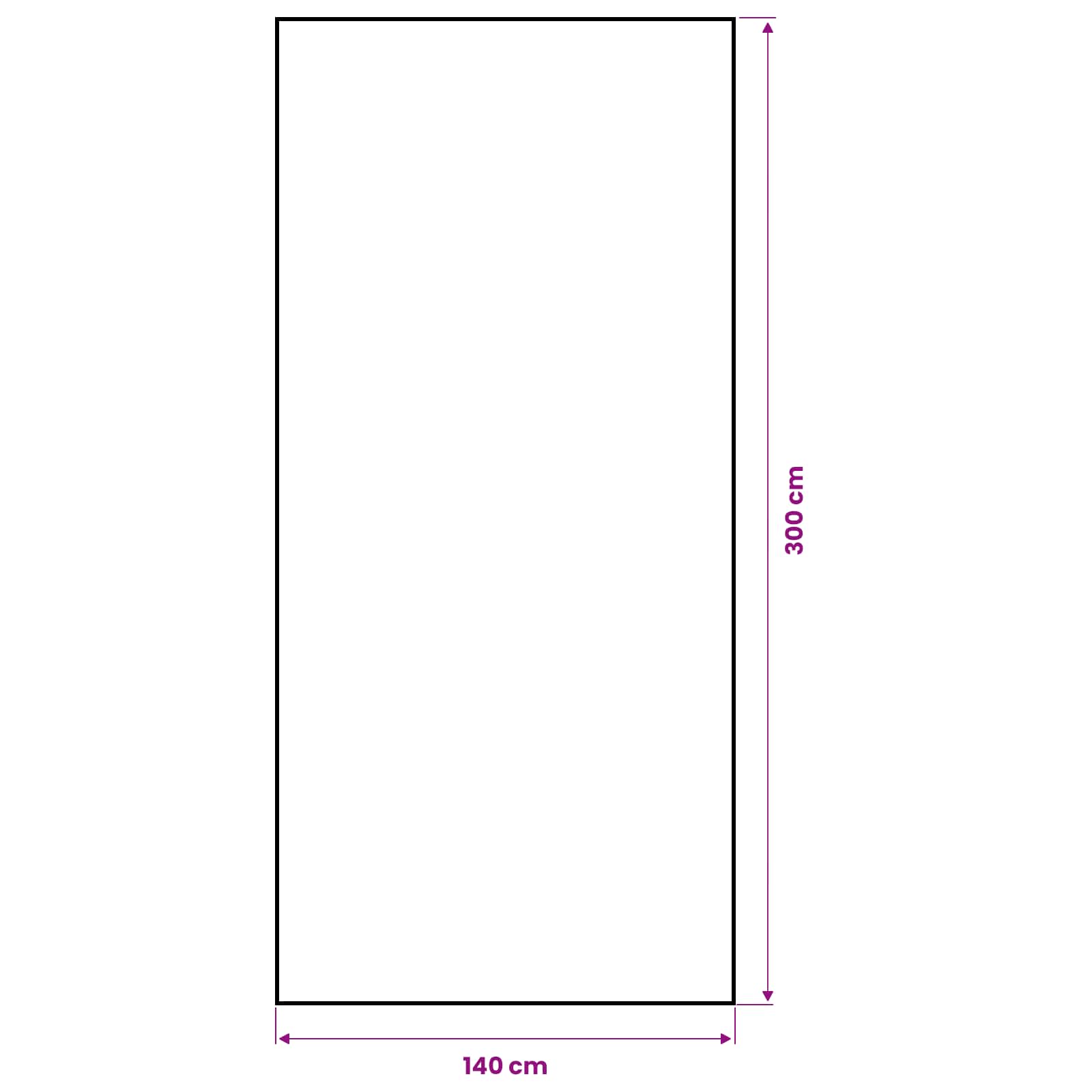 Τραβέρσα από γιούτα Φυσικό 140 x 300 cm 100% Γιούτα Τοσσά