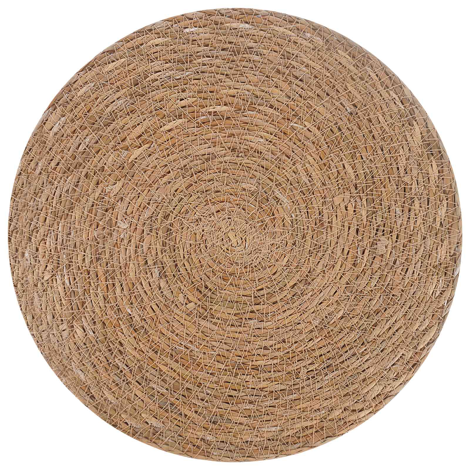 Πλακάκια από θαλάσσιο χόρτο 12 pcs Φυσικό Ø 30 cm - Pakobazaar