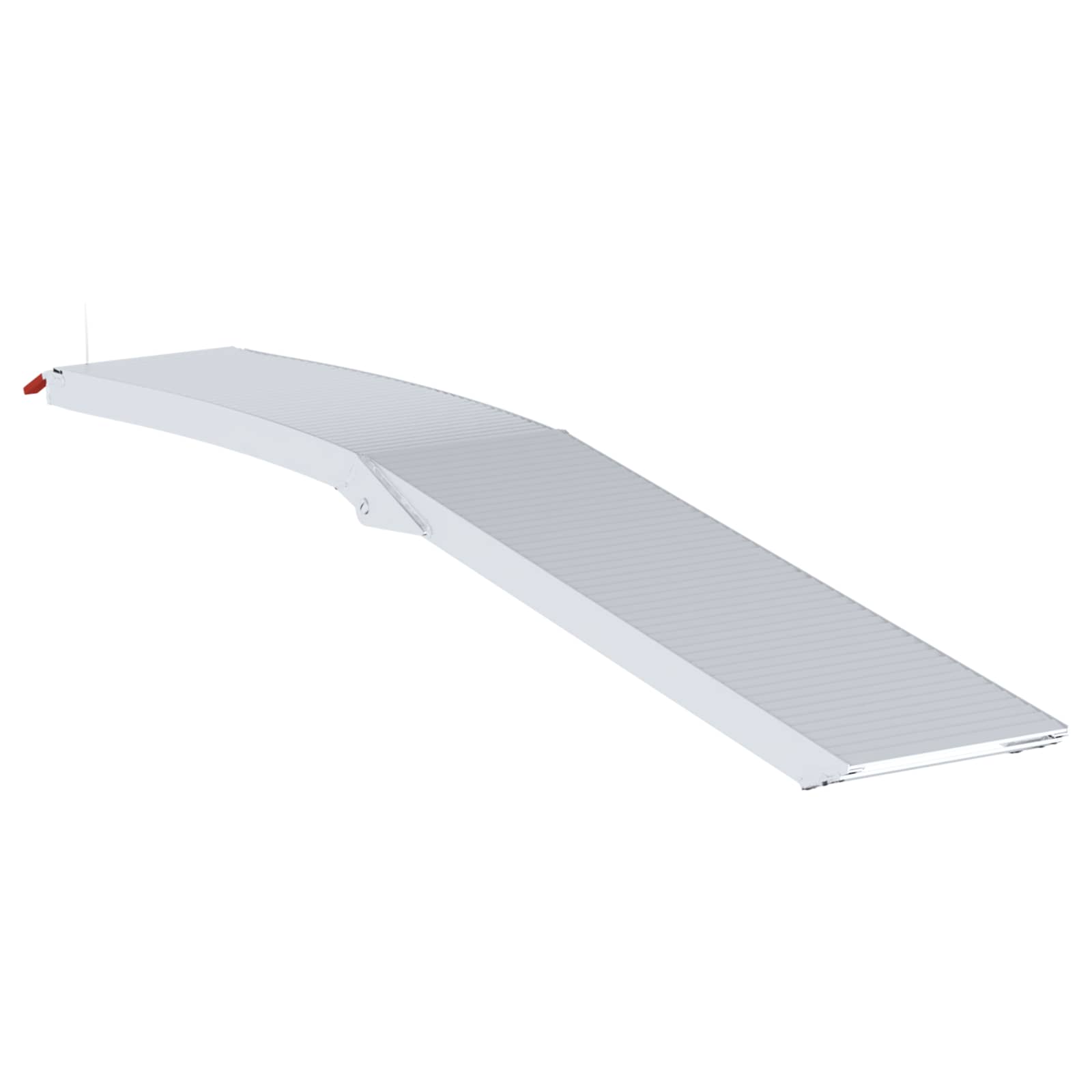 Ράμπα Μοτοσικλέτας 680 κιλά 2 pcs Ασημί 205 x 28 x 5 εκ - Pakobazaar