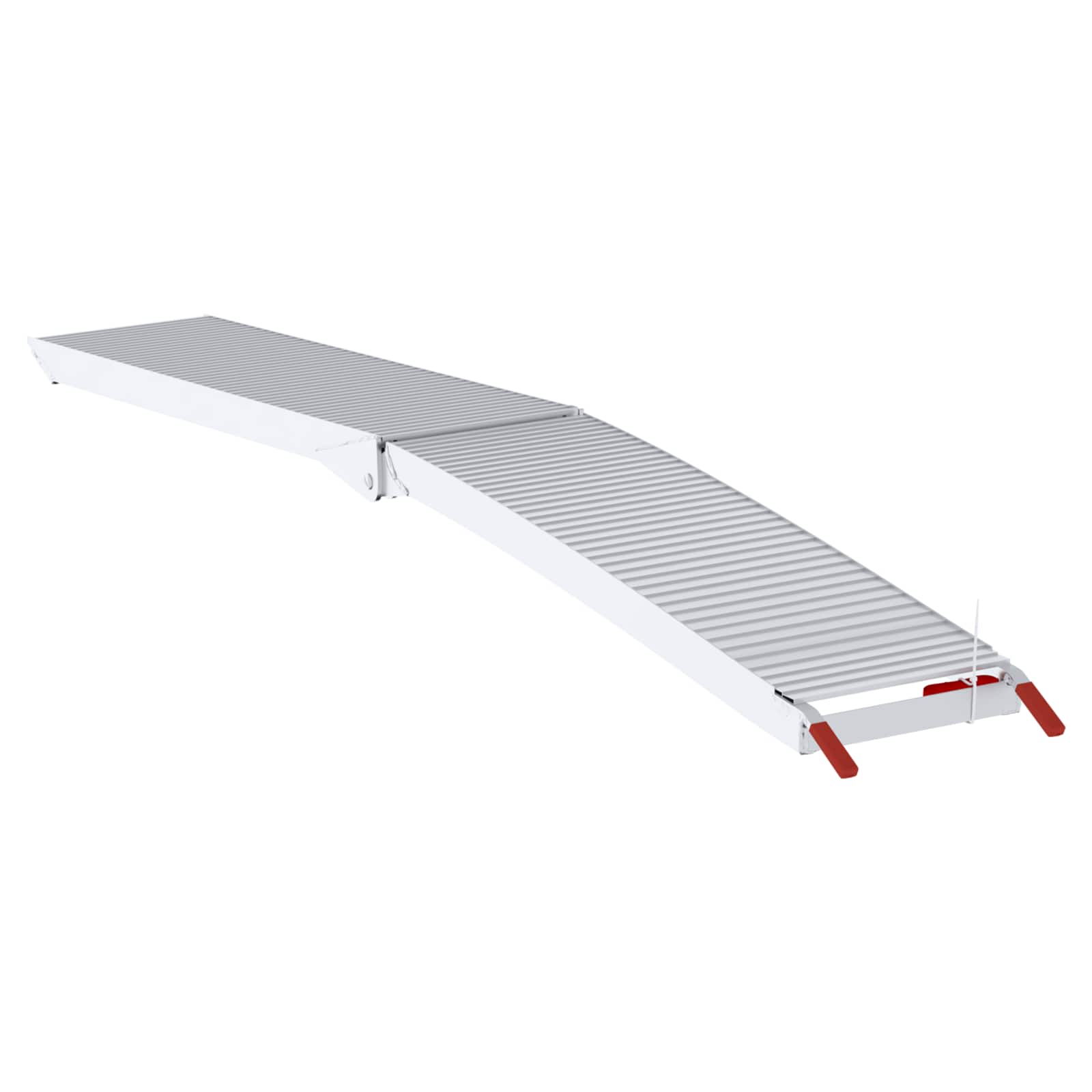 Ράμπα Μοτοσικλέτας 680 κιλά 2 pcs Ασημί 205 x 28 x 5 εκ - Pakobazaar