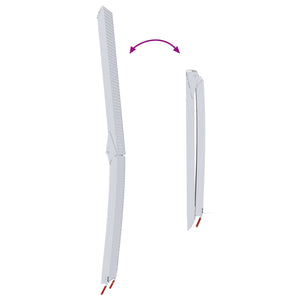 Ράμπα Μοτοσικλέτας 680 κιλά 2 pcs Ασημί 205 x 28 x 5 εκ - Pakobazaar