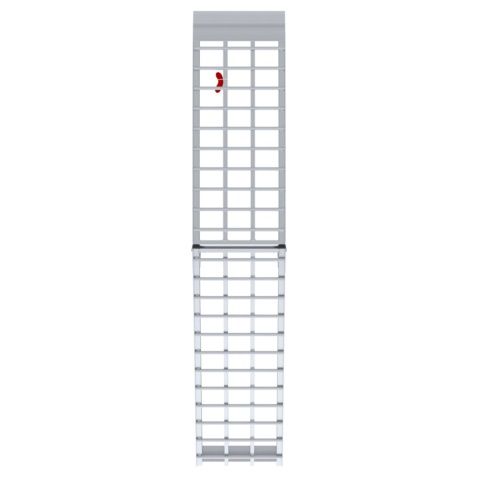 Ράμπα Μοτοσικλέτας 680 κιλά Ασημί 230 x 44 x 5 εκ. Αλουμίνιο - Pakobazaar