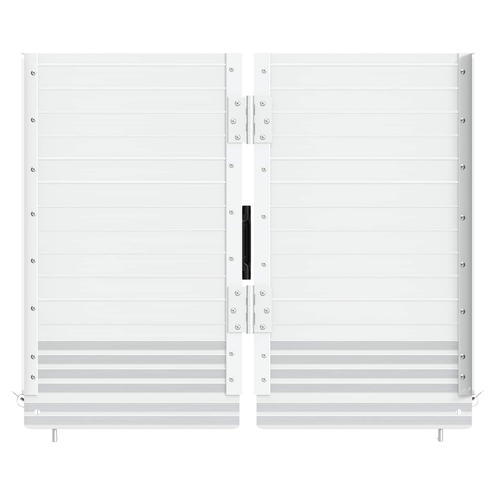 Ράμπα για αμαξίδιο 270 κιλών Ασημί 62 x 73 x 5 εκ. Αλουμίνιο - Pakobazaar