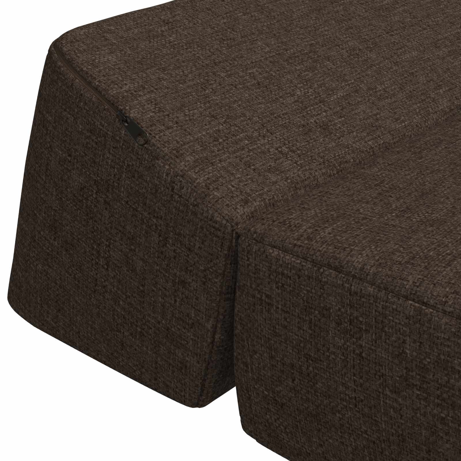 Κρεβάτι Καναπέ Αναδιπλούμενο Taupe 120 x 60 x 49 εκ Ύφασμα - Pakobazaar