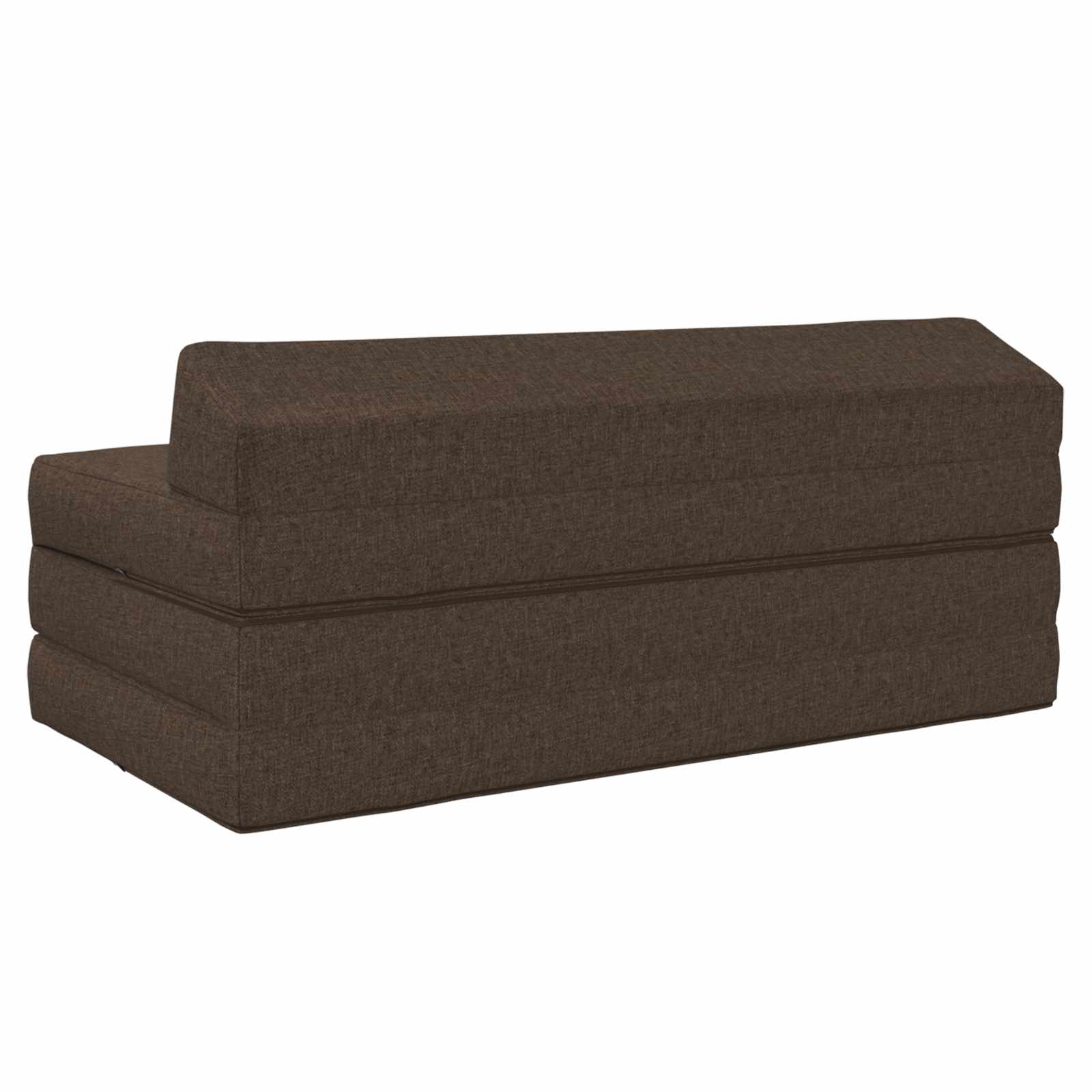 Κρεβάτι Καναπέ Αναδιπλούμενο Taupe 120 x 60 x 49 εκ Ύφασμα - Pakobazaar