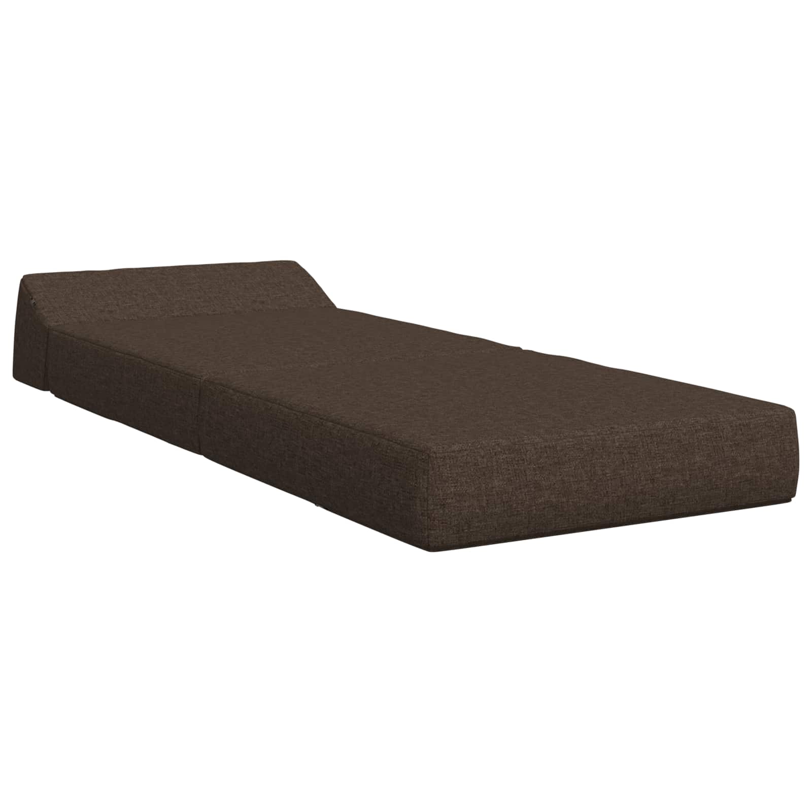 Κρεβάτι Καναπέ Αναδιπλούμενο Taupe 60 x 70 x 41 εκ Ύφασμα - Pakobazaar