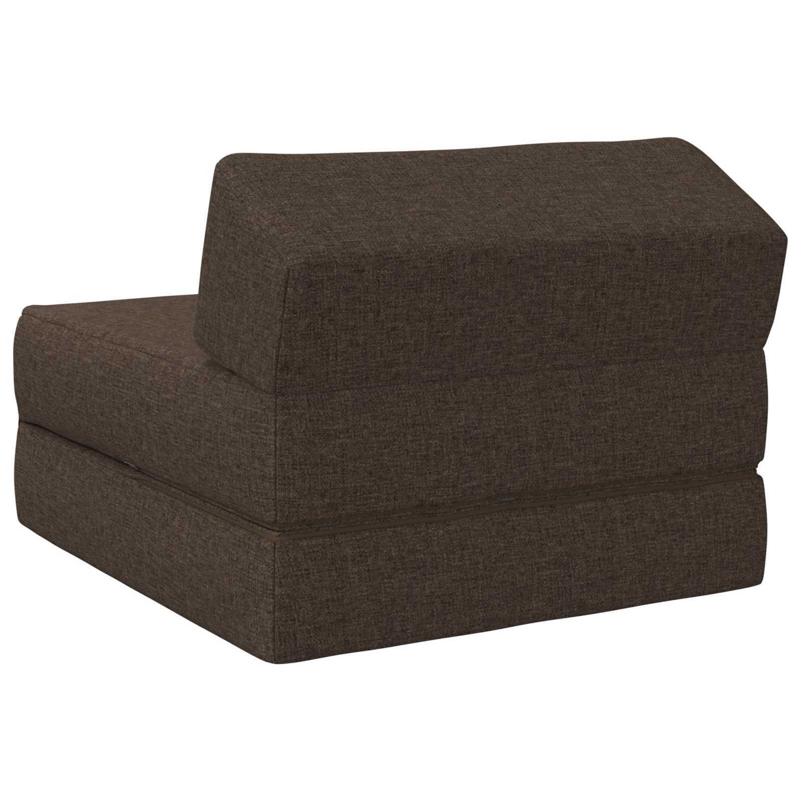 Κρεβάτι Καναπέ Αναδιπλούμενο Taupe 60 x 70 x 41 εκ Ύφασμα - Pakobazaar