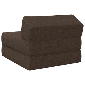 Κρεβάτι Καναπέ Αναδιπλούμενο Taupe 60 x 70 x 41 εκ Ύφασμα - Pakobazaar