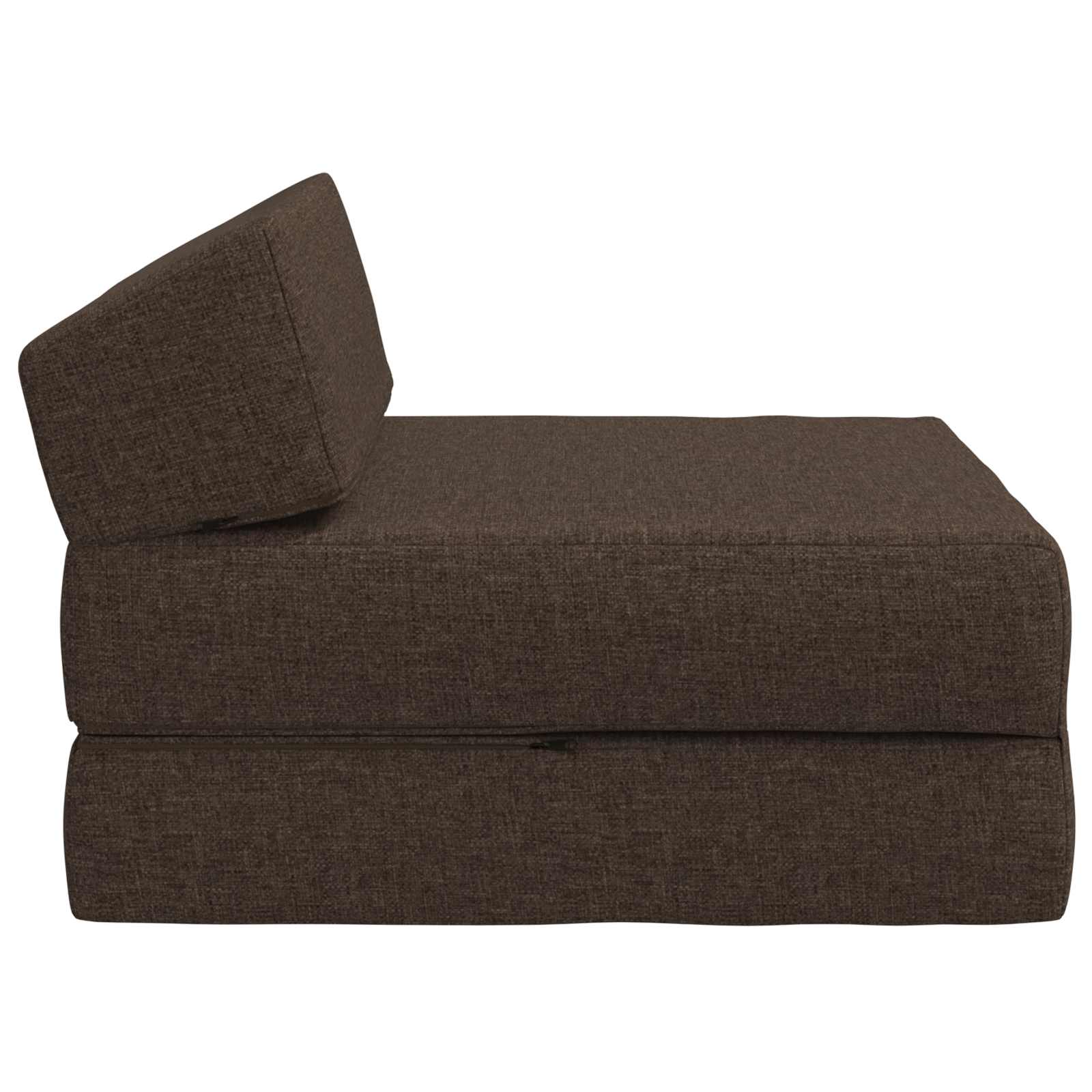Κρεβάτι Καναπέ Αναδιπλούμενο Taupe 60 x 70 x 41 εκ Ύφασμα - Pakobazaar
