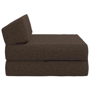 Κρεβάτι Καναπέ Αναδιπλούμενο Taupe 60 x 70 x 41 εκ Ύφασμα - Pakobazaar