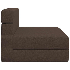 Κρεβάτι Καναπέ Αναδιπλούμενο Taupe 70 x 72 x 60 εκ Ύφασμα - Pakobazaar