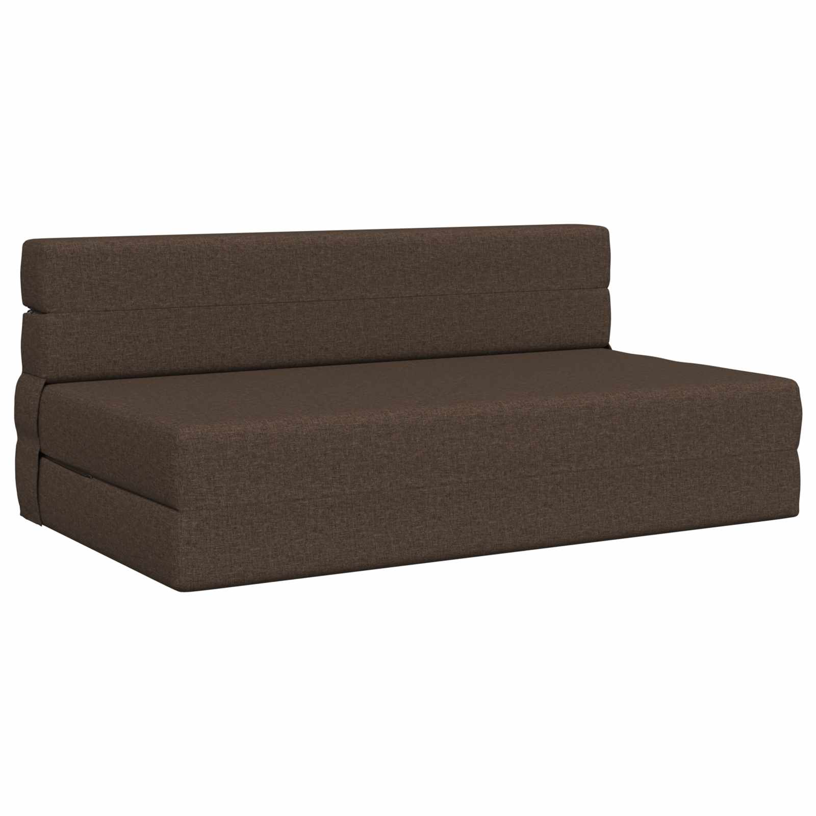 Φορητός Καναπές Κρεβάτι Taupe 203 x 152 x 15 εκ. ύφασμα - Pakobazaar