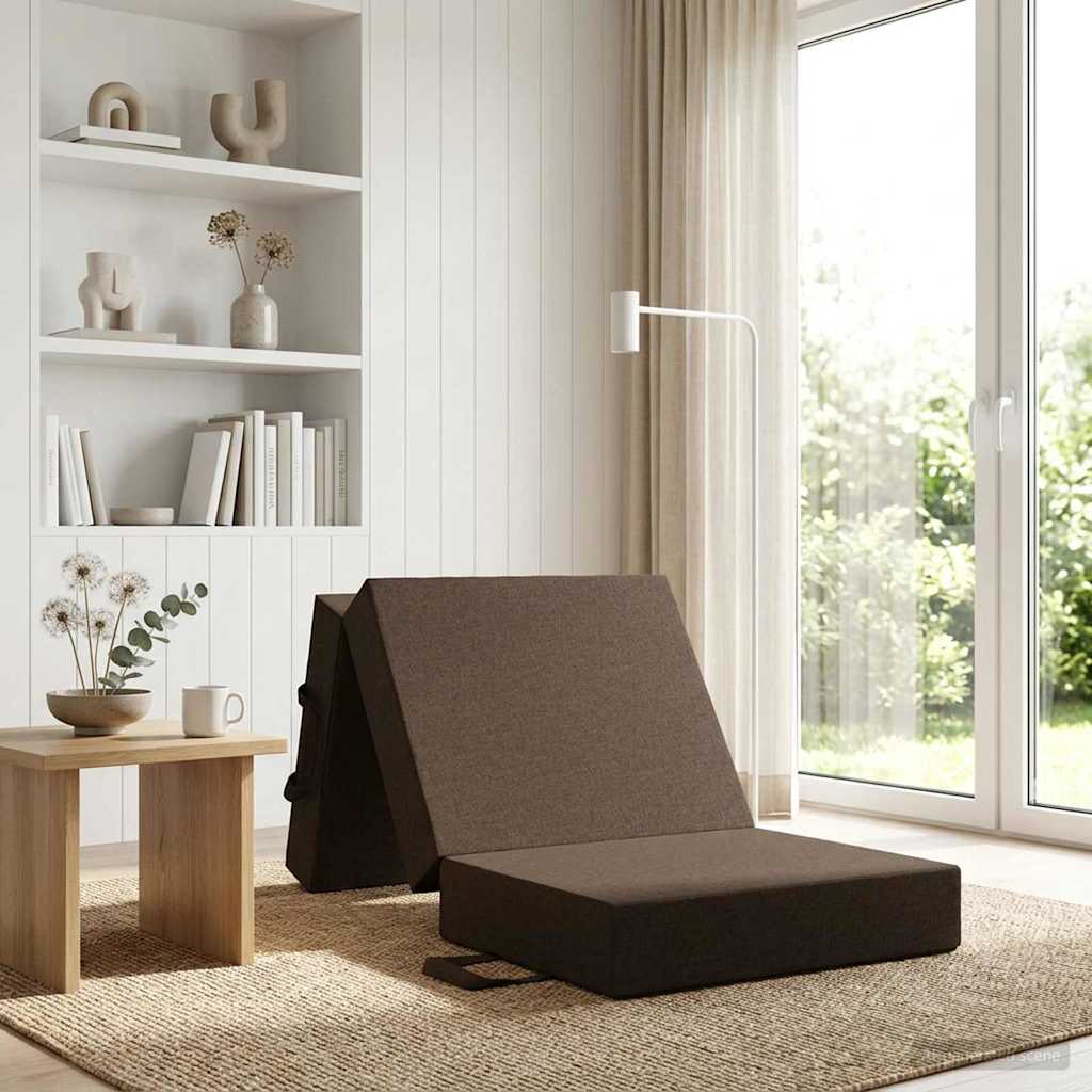 Κρεβάτι Καναπέ Αναδιπλούμενο 75 x 63 x 45 εκ Taupe - Pakobazaar
