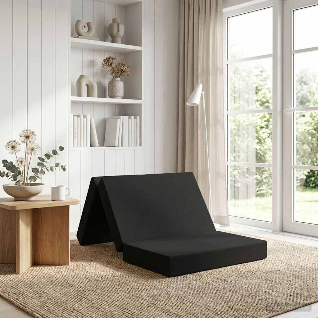Κρεβάτι Καναπέ Αναδιπλούμενο 90 x 67 x 45 εκ Μαύρο - Pakobazaar