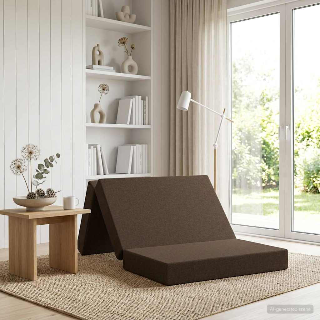 Κρεβάτι Καναπέ Αναδιπλούμενο 90 x 67 x 45 εκ Taupe - Pakobazaar