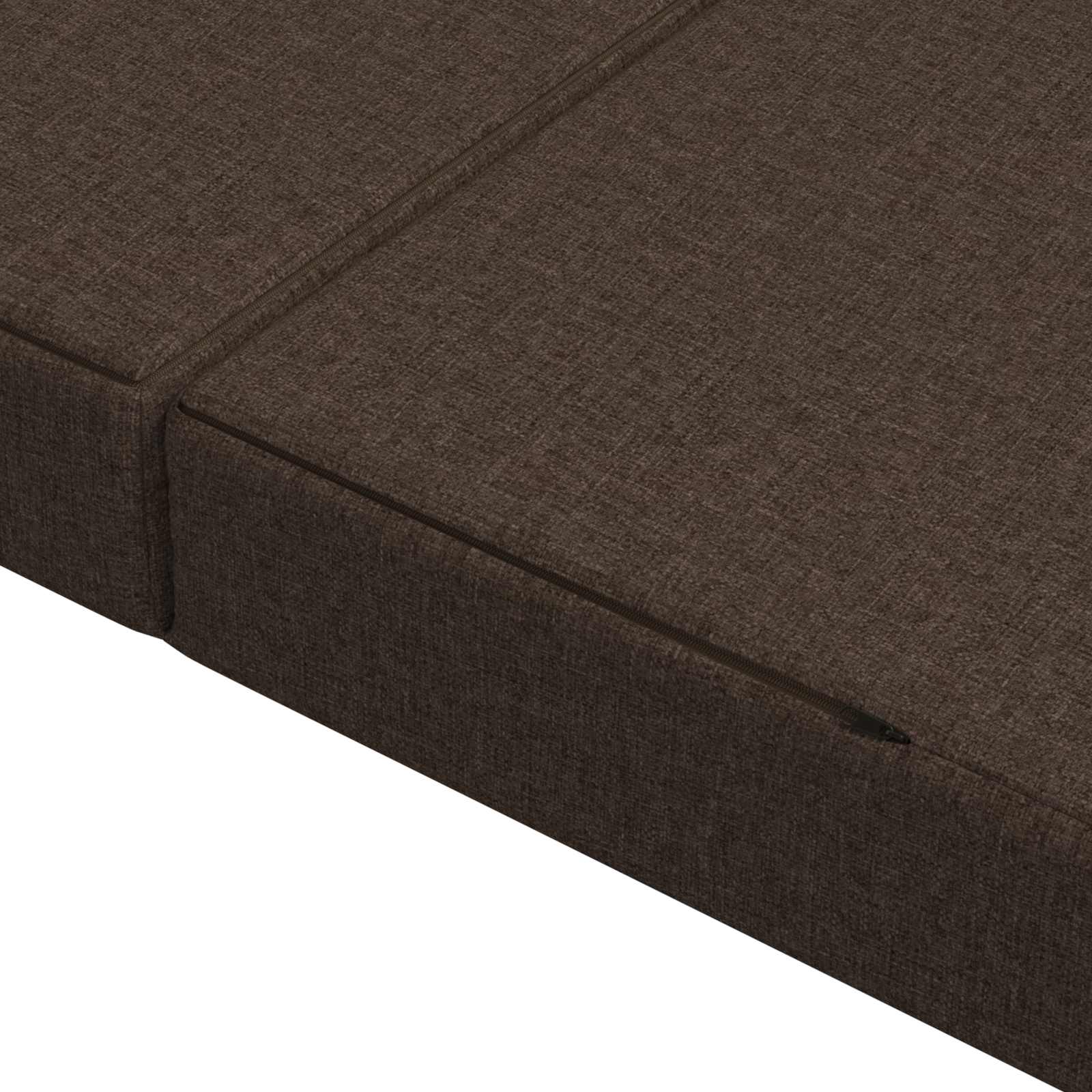 Κρεβάτι Καναπέ Αναδιπλούμενο 140 x 67 x 45 εκ Taupe - Pakobazaar