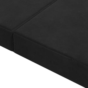 Κρεβάτι Καναπέ Αναδιπλούμενο 160 x 67 x 45 εκ Μαύρο - Pakobazaar