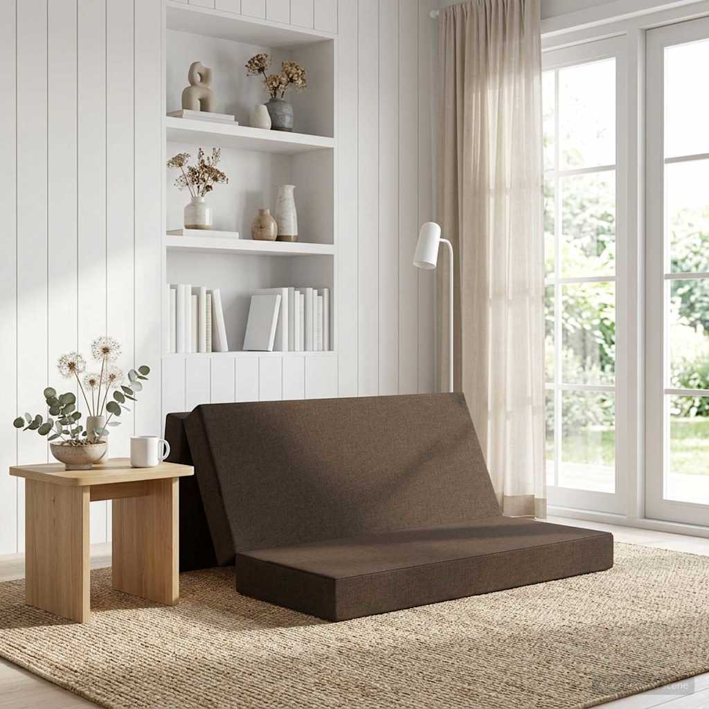 Κρεβάτι Καναπέ Αναδιπλούμενο 200 x 67 x 45 εκ Taupe - Pakobazaar