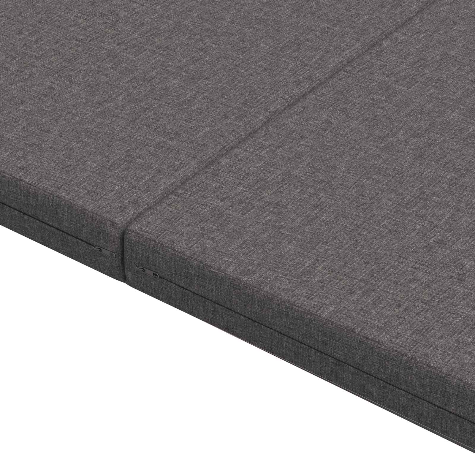 Κρεβάτι Καναπέ Αναδιπλούμενο 140 x 67 x 45 εκ Ανοιχτό γκρι - Pakobazaar