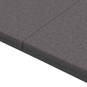 Κρεβάτι Καναπέ Αναδιπλούμενο 140 x 67 x 45 εκ Ανοιχτό γκρι - Pakobazaar