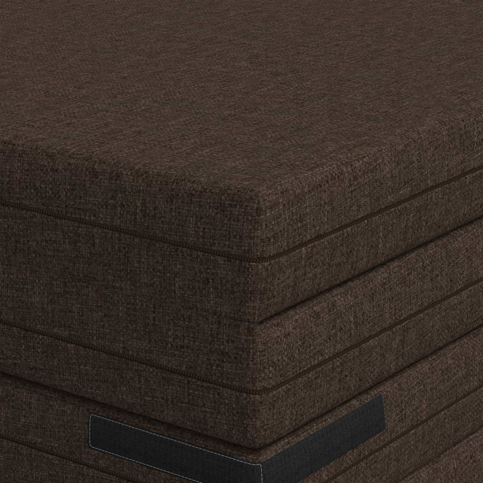 Κρεβάτι Καναπέ Αναδιπλούμενο 140 x 67 x 45 εκ Taupe - Pakobazaar
