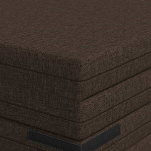 Κρεβάτι Καναπέ Αναδιπλούμενο 140 x 67 x 45 εκ Taupe - Pakobazaar