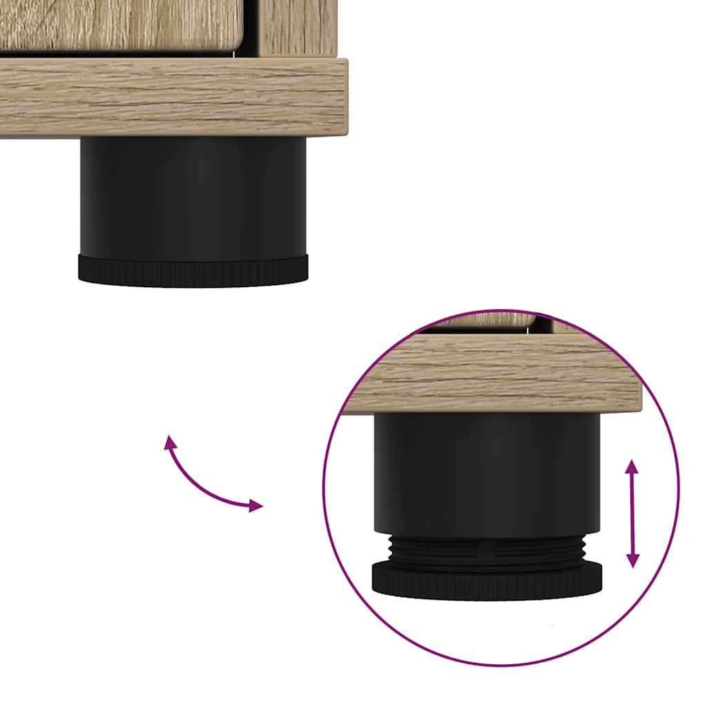 Ντουλάπι Μπάνιου με συρτάρι Δρύς Sonoma 30,5 x 30 x 101 εκ