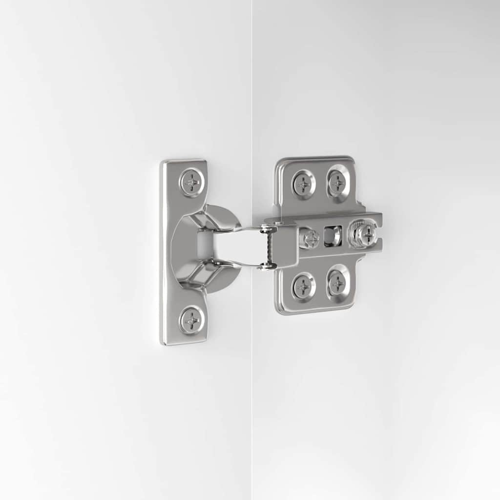 Ντουλάπι Μπάνιου Υψηλής γυαλάδας λευκό 30,5 x 30 x 101 εκ - Pakobazaar