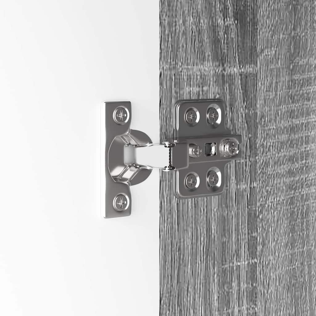 Ντουλάπι Μπάνιου με συρτάρι Γκρίζο Σονομα 30,5 x 30 x 101 εκ