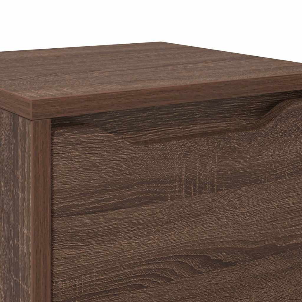 Ντουλάπι Μπάνιου με συρτάρι Καφέ δρυς 30,5 x 30 x 101 εκ - Pakobazaar