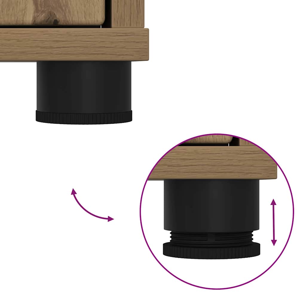 Ντουλάπι Μπάνιου με συρτάρι Artisan Oak 30,5 x 30 x 101 εκ - Pakobazaar