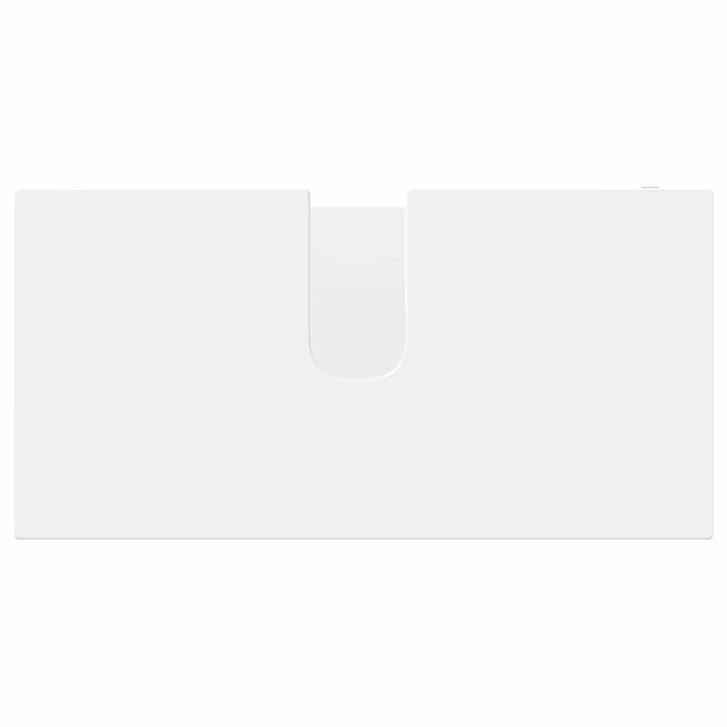 Ντουλάπα νιπτήρα μπάνιου με ράφι με πόρτα Λευκό 60 x 30 x 60 cm - Pakobazaar