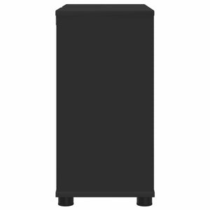 Ντουλάπα νιπτήρα μπάνιου Μαύρο 60 x 30 x 60 cm