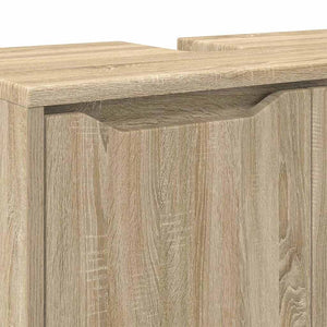 Ντουλάπα νιπτήρα μπάνιου με ράφι Δρύς Sonoma 60 x 30 x 60 cm - Pakobazaar