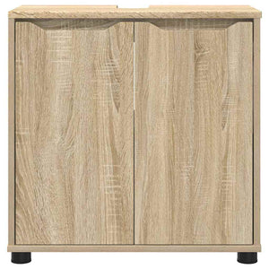 Ντουλάπα νιπτήρα μπάνιου με ράφι Δρύς Sonoma 60 x 30 x 60 cm - Pakobazaar