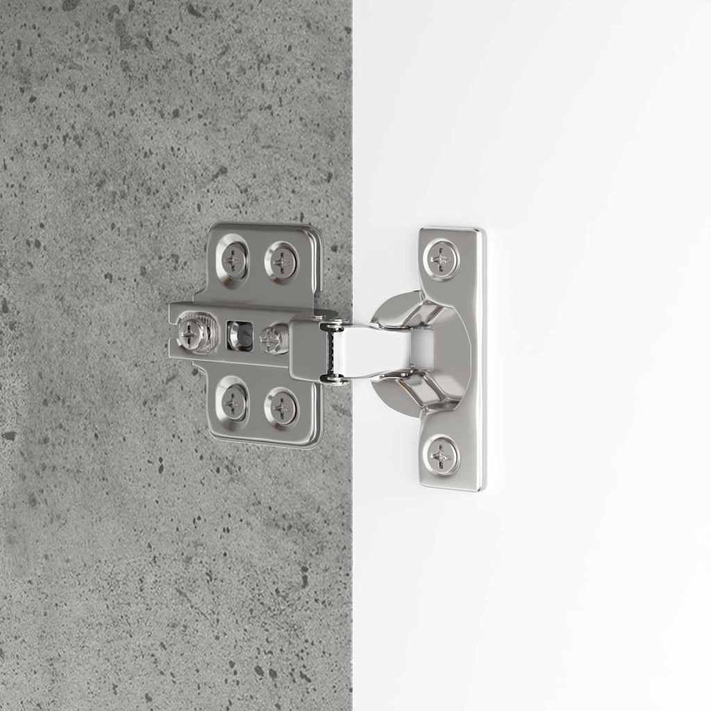 Ντουλάπα νιπτήρα μπάνιου με ράφι Σκυρόδεμα Γκρι 60 x 30 x 60 cm