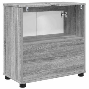 Ντουλάπα νιπτήρα μπάνιου Γκρίζο Σονομα 60 x 30 x 60 cm